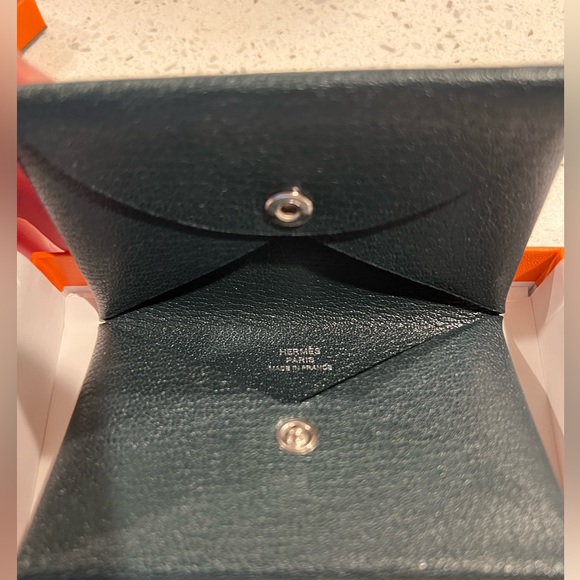 Hermes Calvi Card Holder - Picture 2 of 3